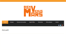 Tablet Screenshot of bienvenus-sur-mars.fr
